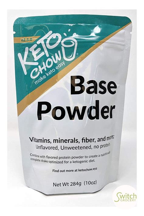 keto chow base powder|Base Powder